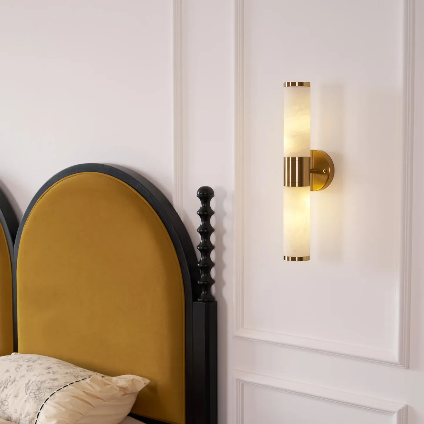 Alessio Modern Classical Resin Wall Light Shades Bedroom Living Hallway