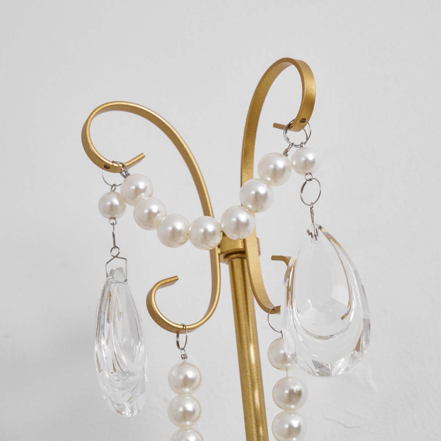 Cristal Perla Cadena Aplique