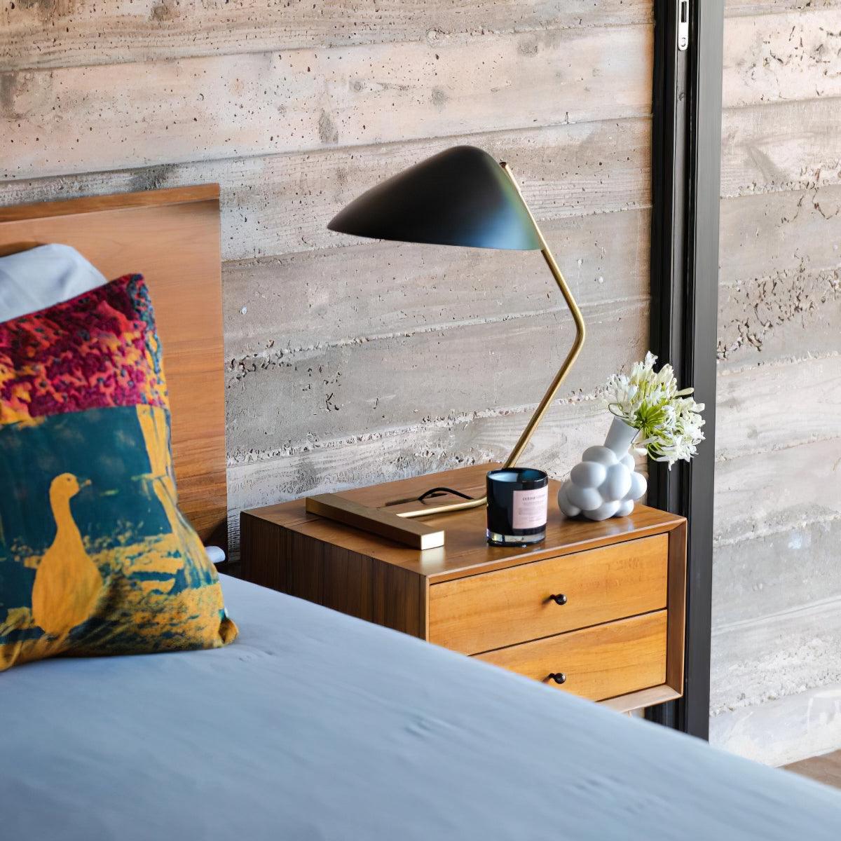 Axis Mid Century Iron Table Lamp