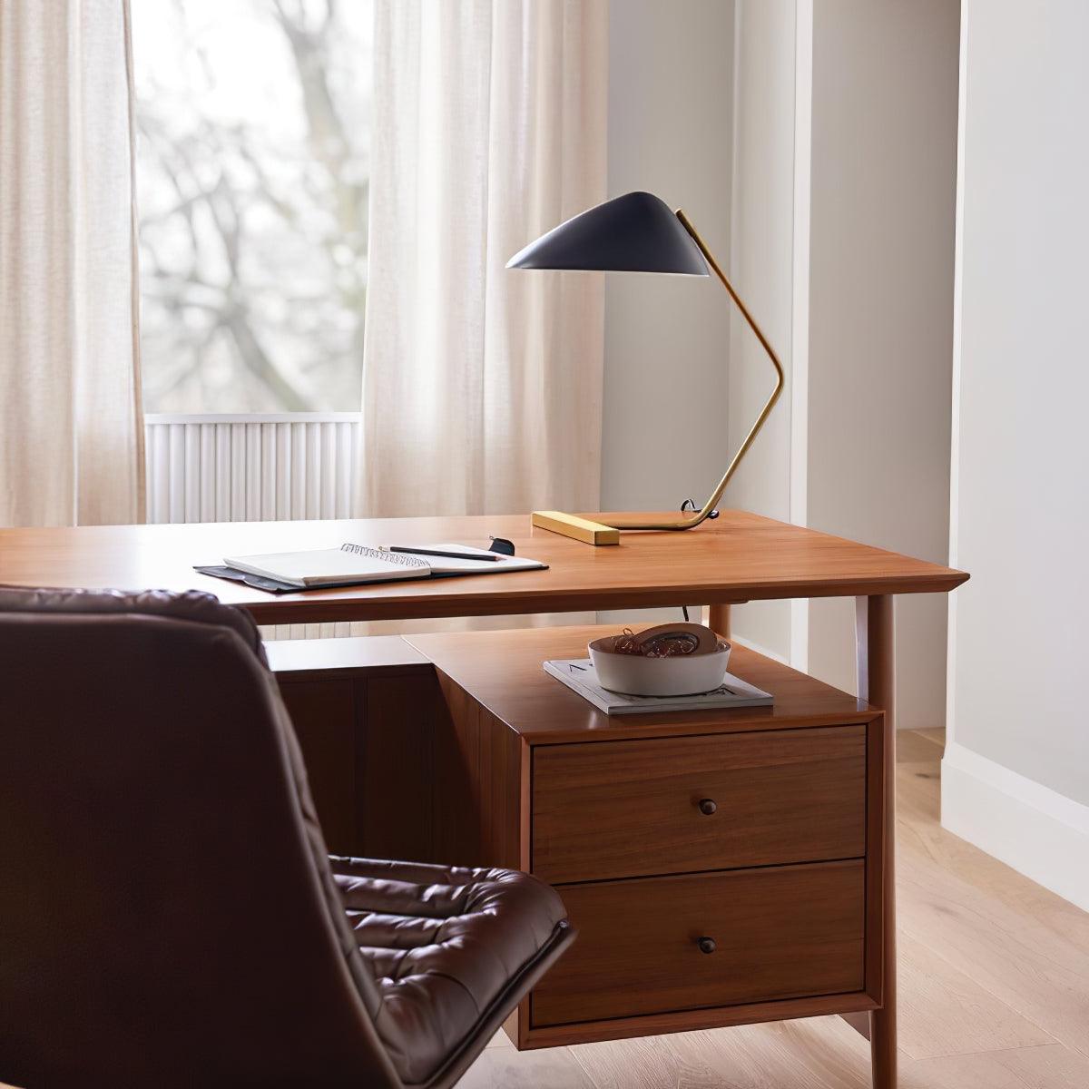 Axis Mid Century Iron Table Lamp