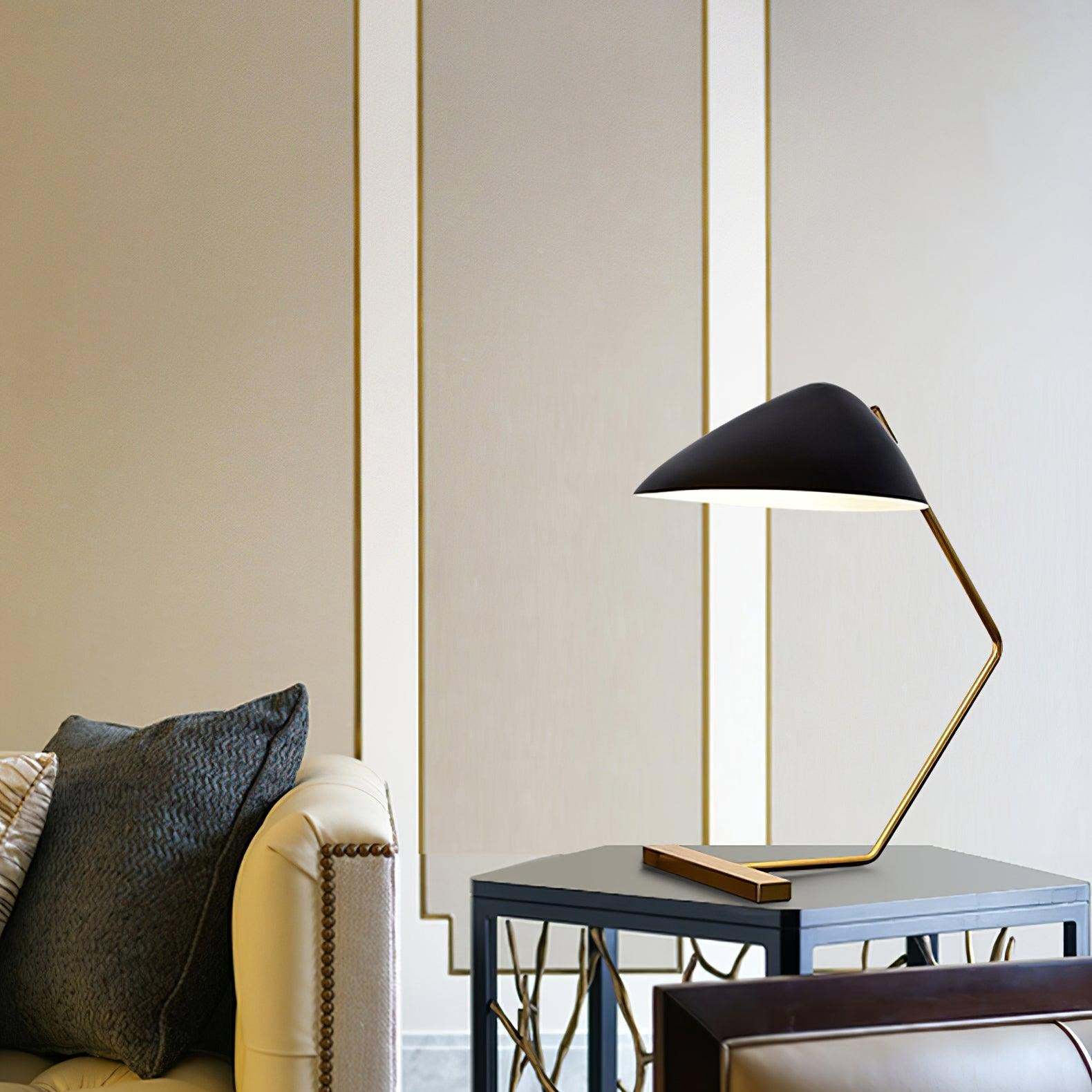 Axis Mid Century Iron Table Lamp