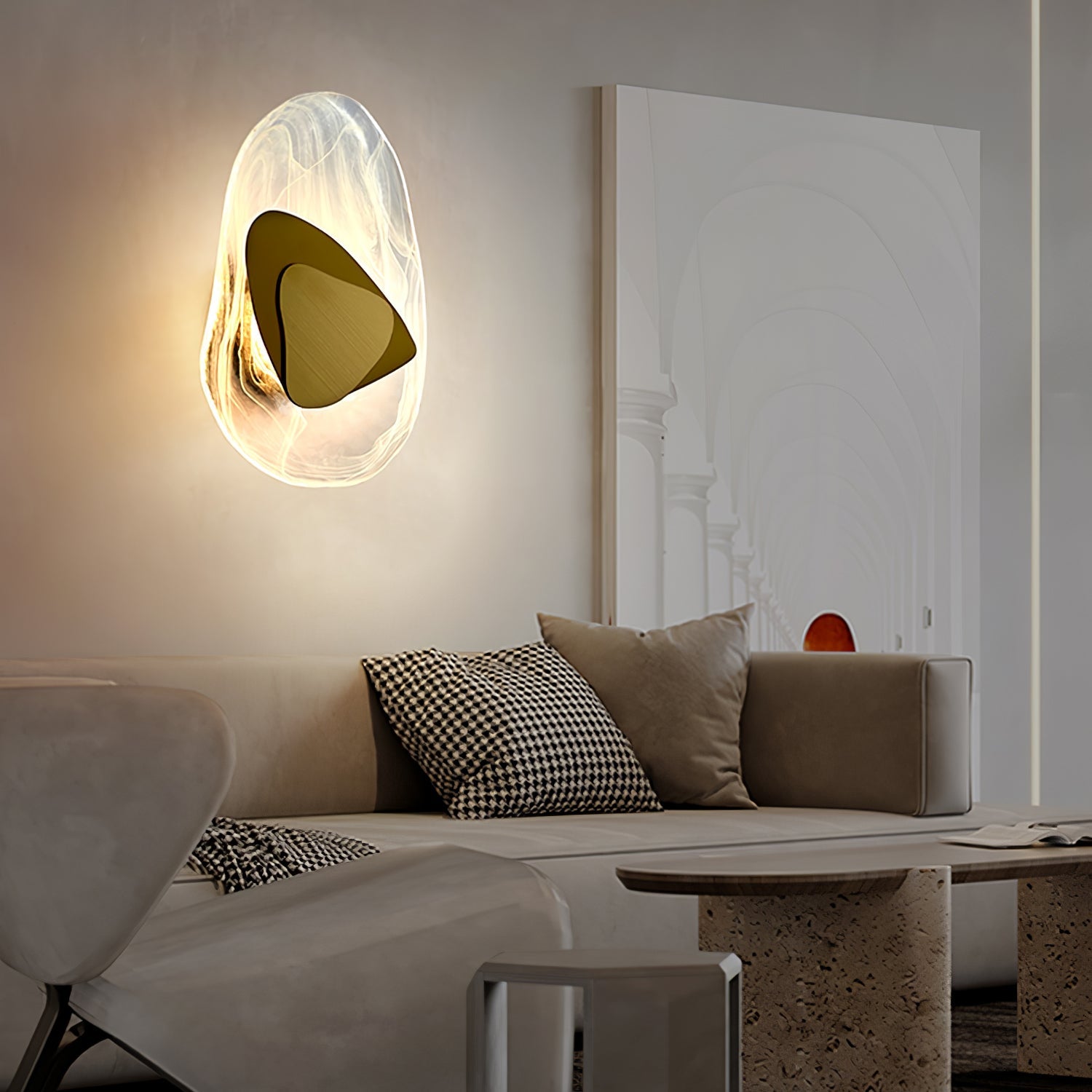 Verona DC1725 Glass Wall Lamp