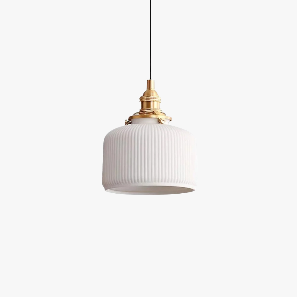 Hailie Modern Luxury Round Ceramics Pendant Light Bedroom Dining Room