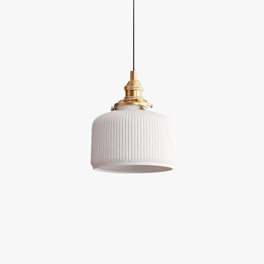 Hailie Modern Luxury Round Ceramics Pendant Light Bedroom Dining Room