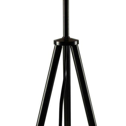 Ritta Moderna Diseño Metal/Rota LED Lámpara de Pie Madera