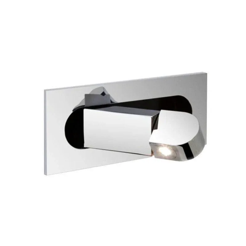 Edge Modern Minimalism Square Metal Wall Light Bedroom Hallway