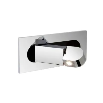 Edge Modern Minimalism Square Metal Wall Light Bedroom Hallway