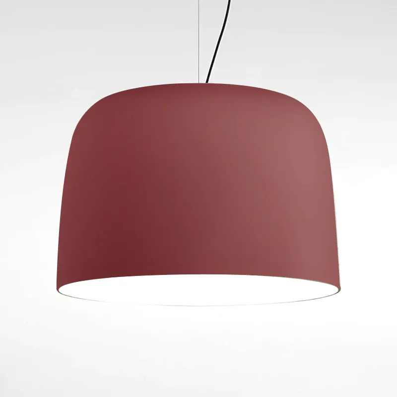 Carins Modern Round Metal Pendant Light Shades Living Study Room