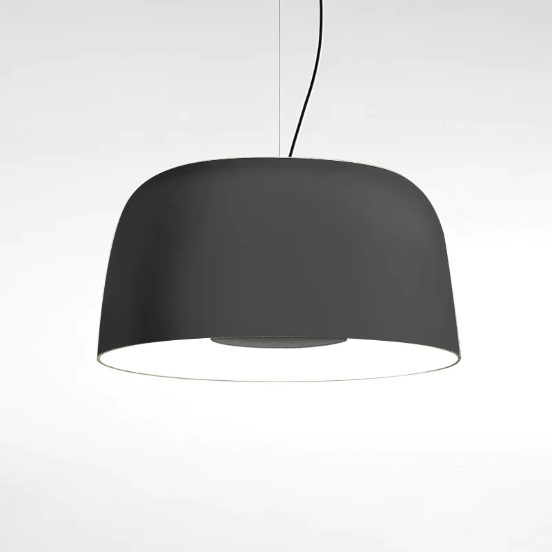 Carins Modern Round Metal Pendant Light Shades Living Study Room