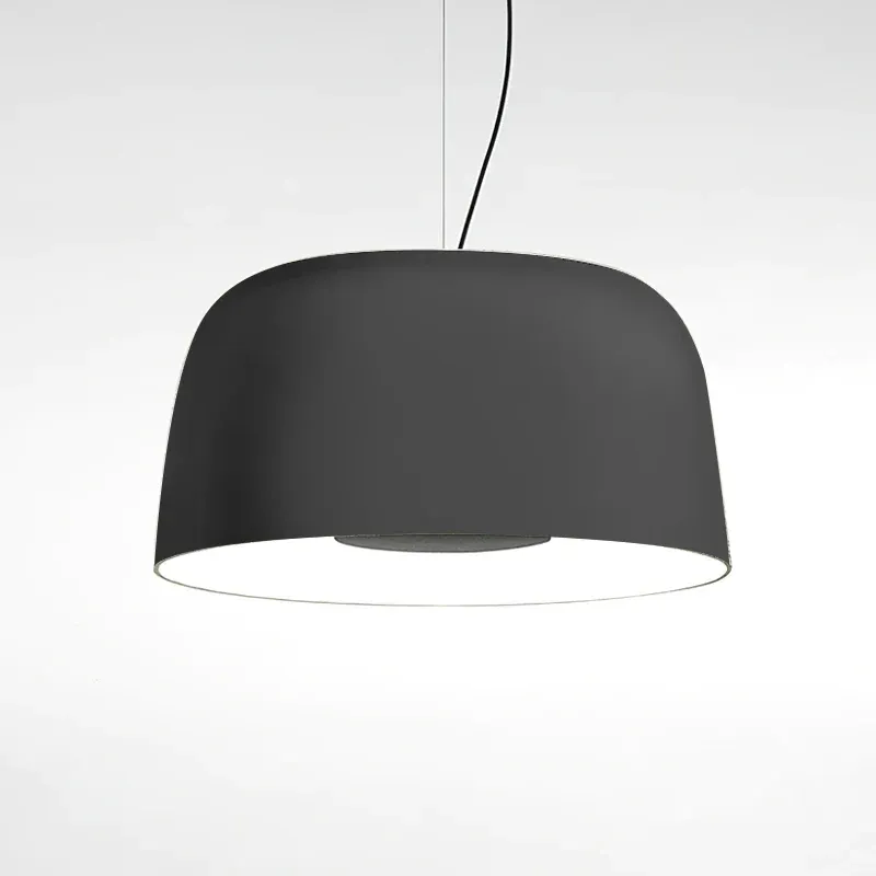 Carins Modern Round Metal Pendant Light Shades Living Study Room