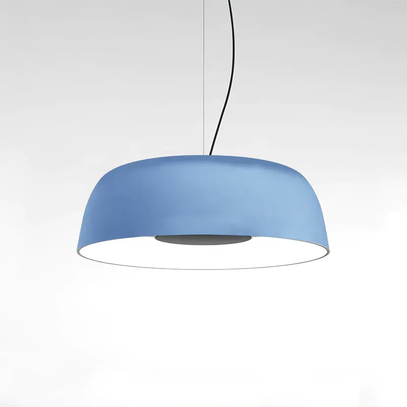 Carins Modern Round Metal Pendant Light Shades Living Study Room