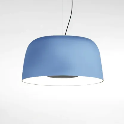 Carins Modern Round Metal Pendant Light Shades Living Study Room