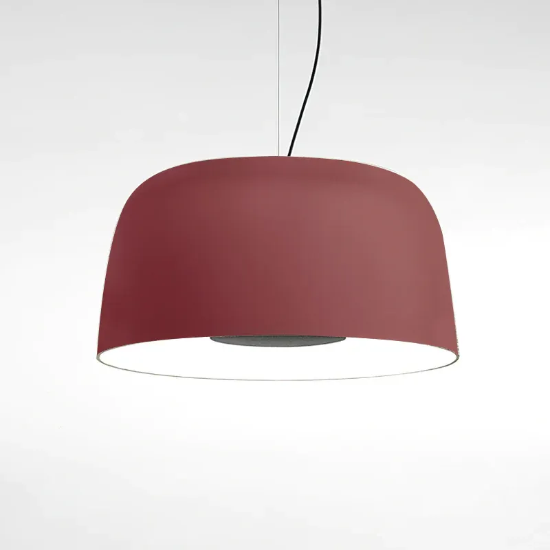 Carins Modern Round Metal Pendant Light Shades Living Study Room