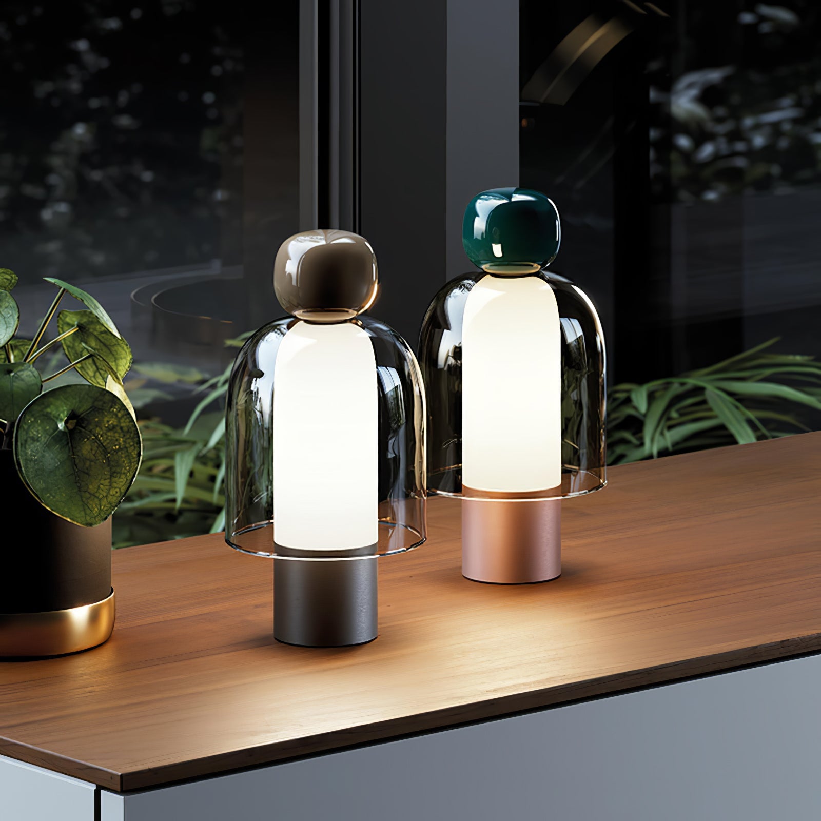 Retro Capsule Table Lamp