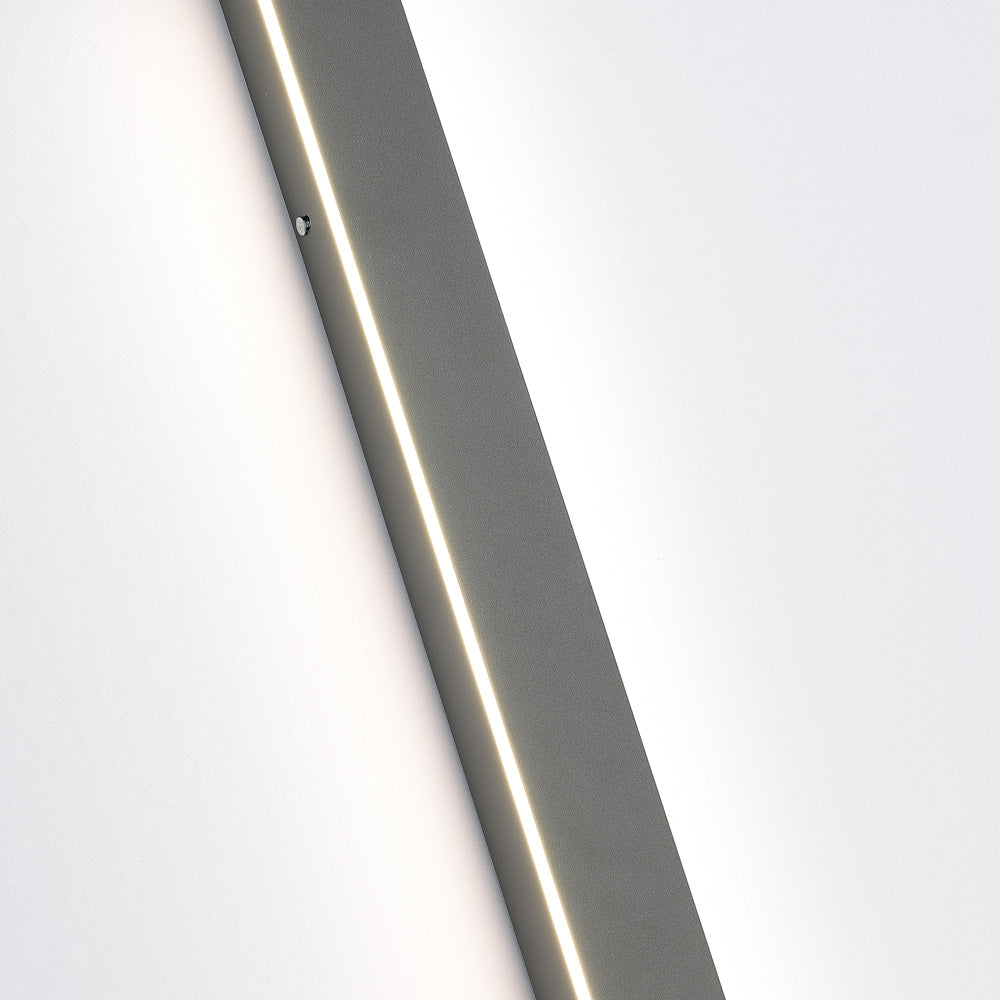 Edge Modernidad Lineal Aplique de exterior Metal Acrílico Corredor Ajardinado