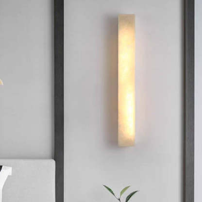 Edge Moderno Rectangular LED Solar Aplique Exterior Acrílico Jardín Pasillo