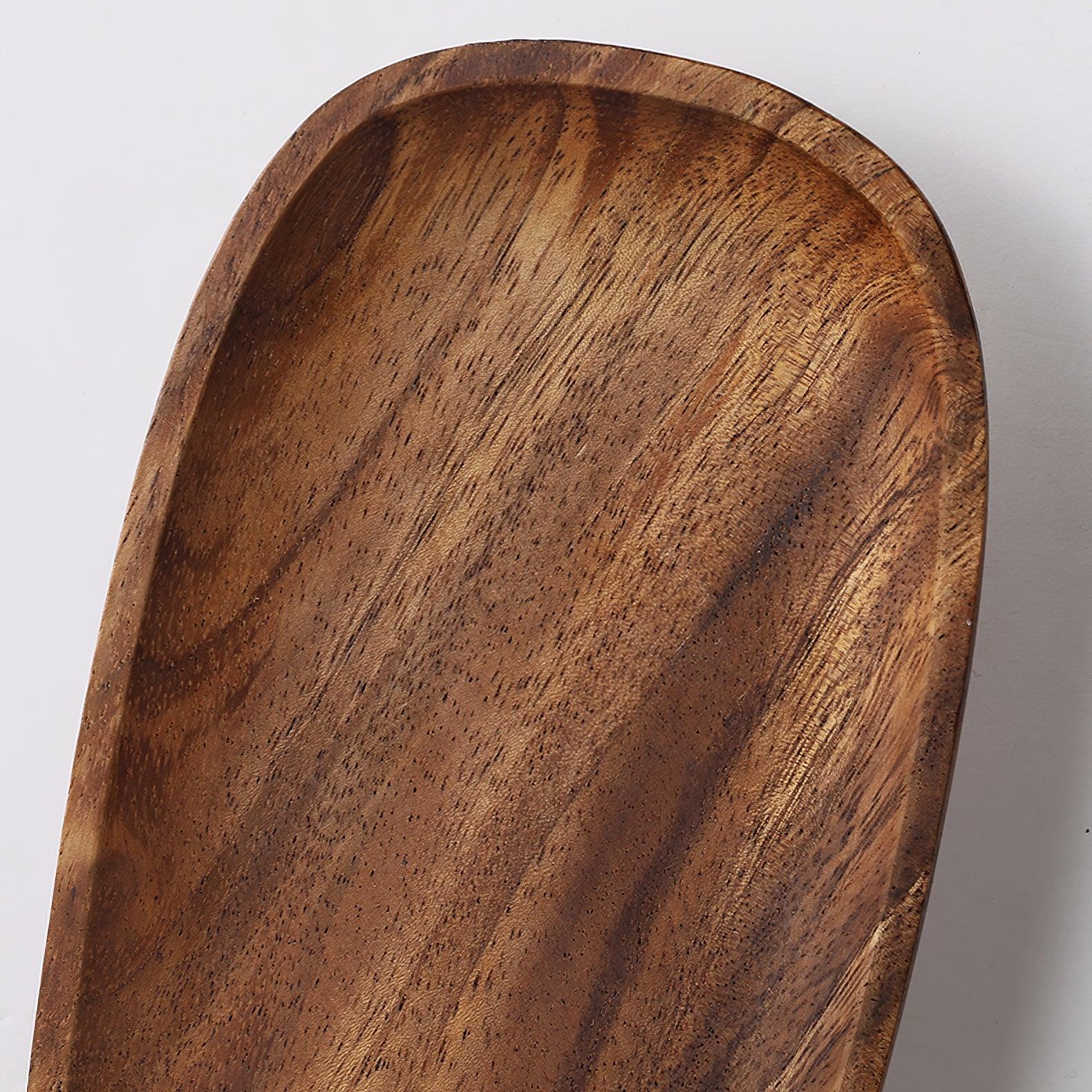 Muto Natural Wood Glass Walnut Wall Lamp Bedroom Living Room