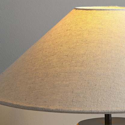 Hakka Ceramic Linen Table Lamp