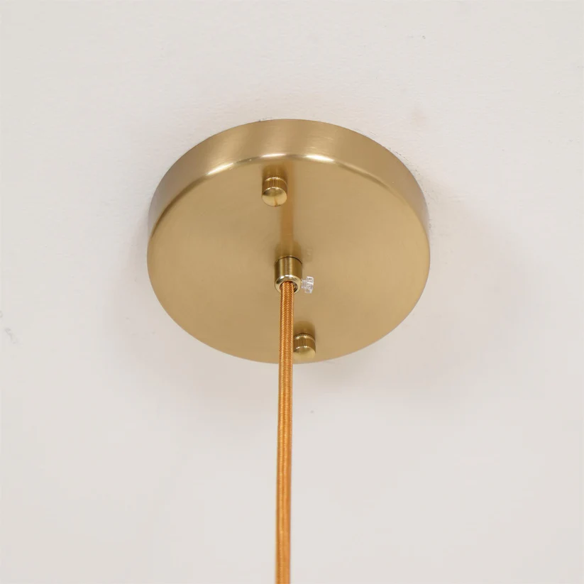 Valentina Moderno Metal Vidrio Lámpara Colgante Sombras Salón Comedor