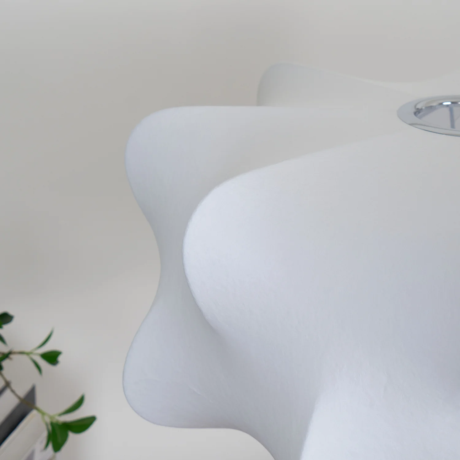 Ozawa Luz Colgante Moderna Inusual de Seda para Dormitorio y Comedor