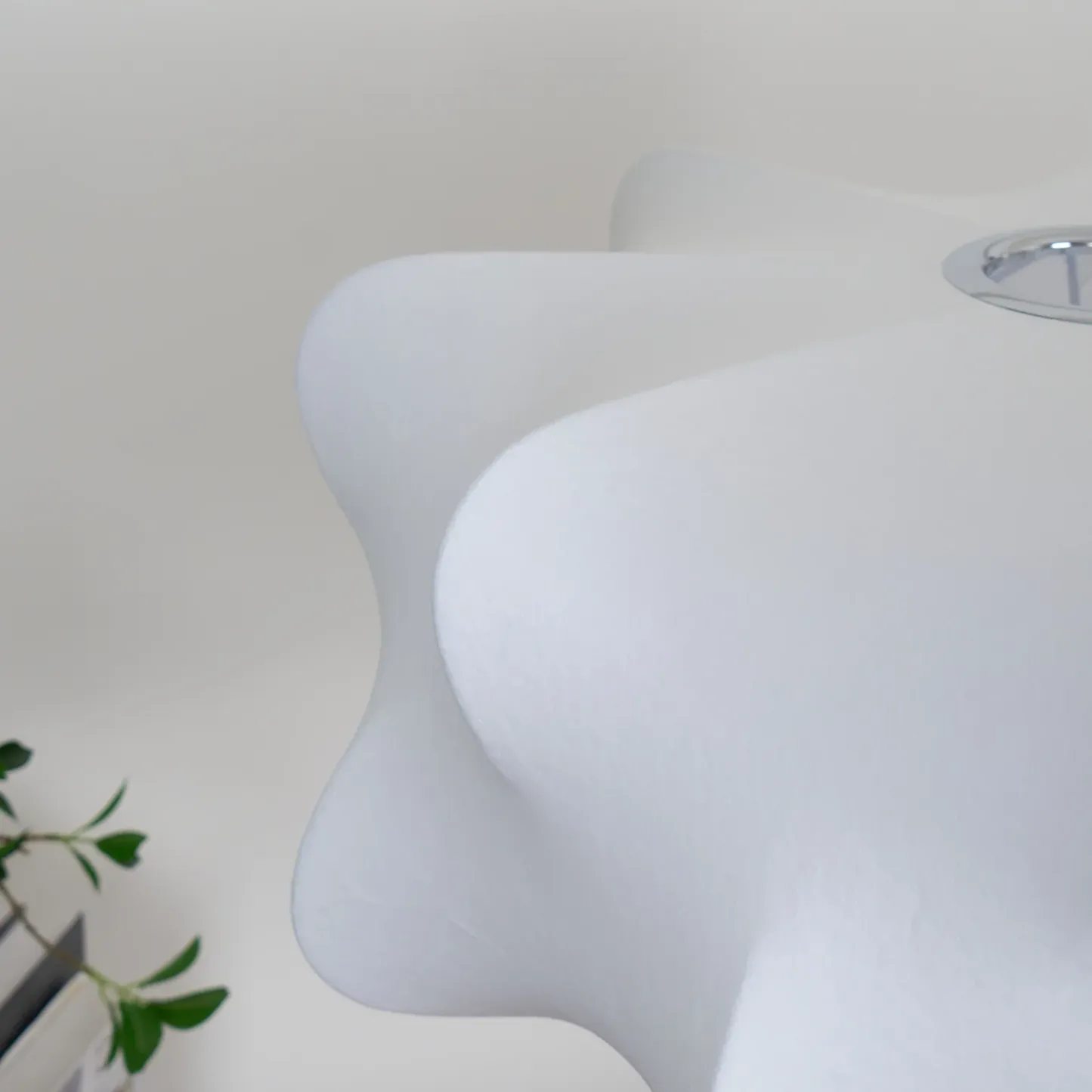 Ozawa Luz Colgante Moderna Inusual de Seda para Dormitorio y Comedor