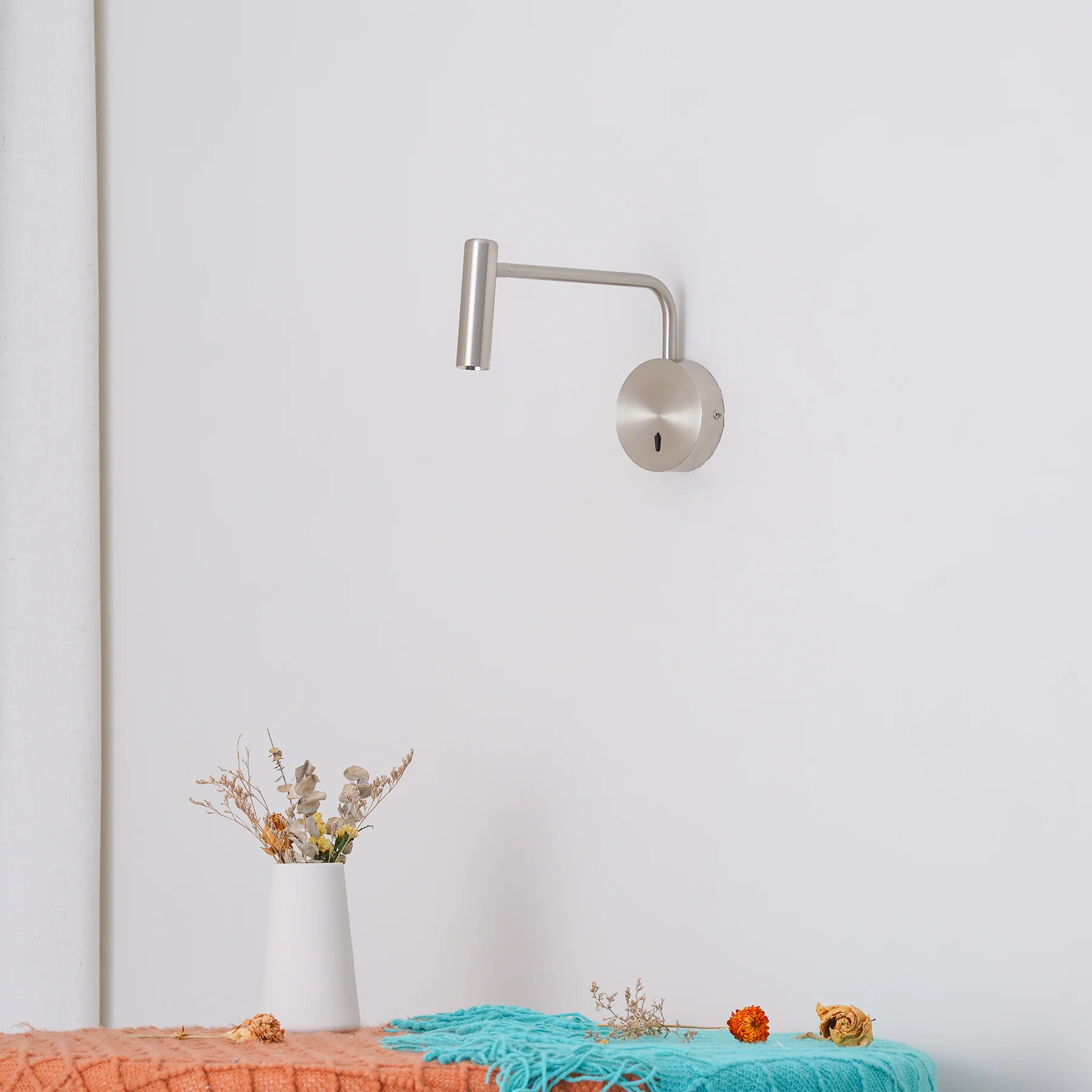 Orr Moderno Minimalismo LED Metal Aplique Dormitorio Salón