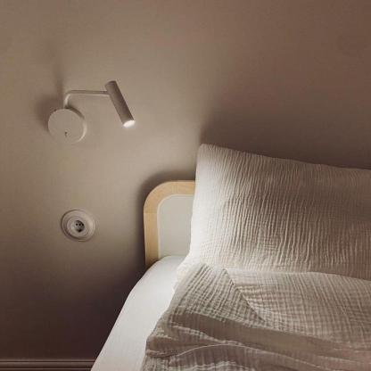 Orr Moderno Minimalismo LED Metal Aplique Dormitorio Salón