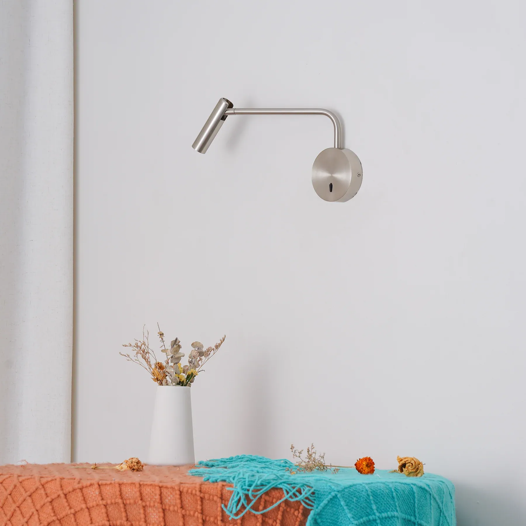 Orr Moderno Minimalismo LED Metal Aplique Dormitorio Salón