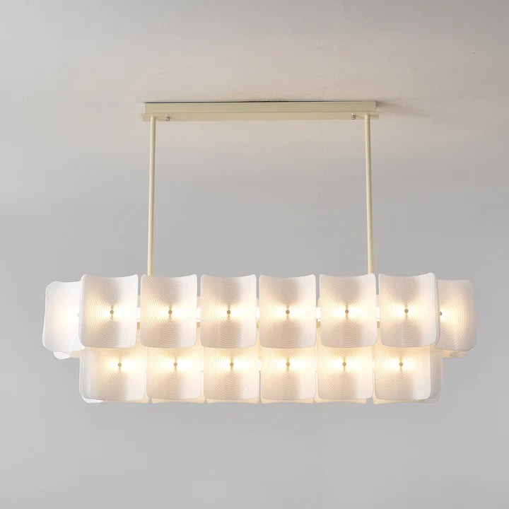 Hakka Fingerprint Glass Chandelier