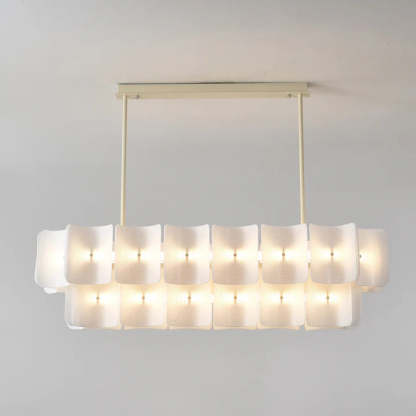 Hakka Fingerprint Glass Chandelier