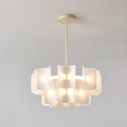 Hakka Fingerprint Glass Chandelier
