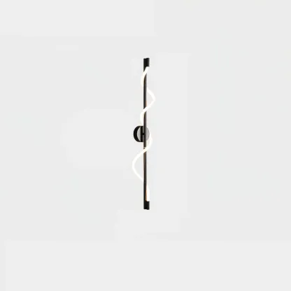 Valentina Moderno Flexible Curva Metal Lámpara de Pared Dormitorio Salón