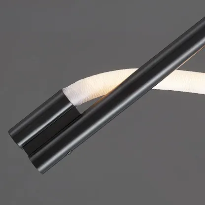 Valentina Modern Flexible Curve Metal Wall Light Living Room Bedroom