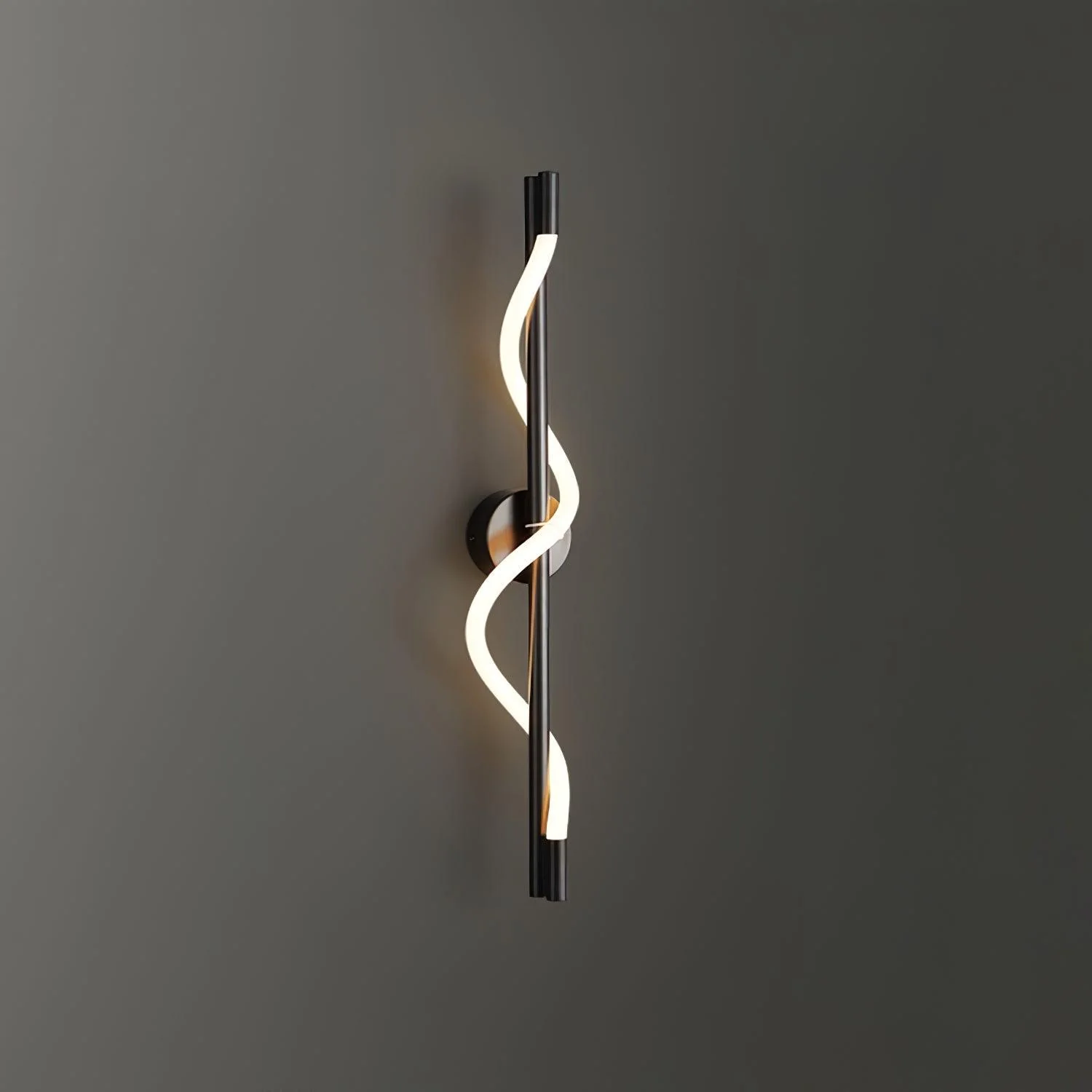Valentina Modern Flexible Curve Metal Wall Light Living Room Bedroom