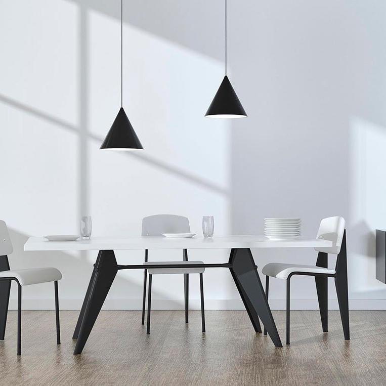Hailie Modern Minimalism Round Metal Pendant Light Bedroom Hallway