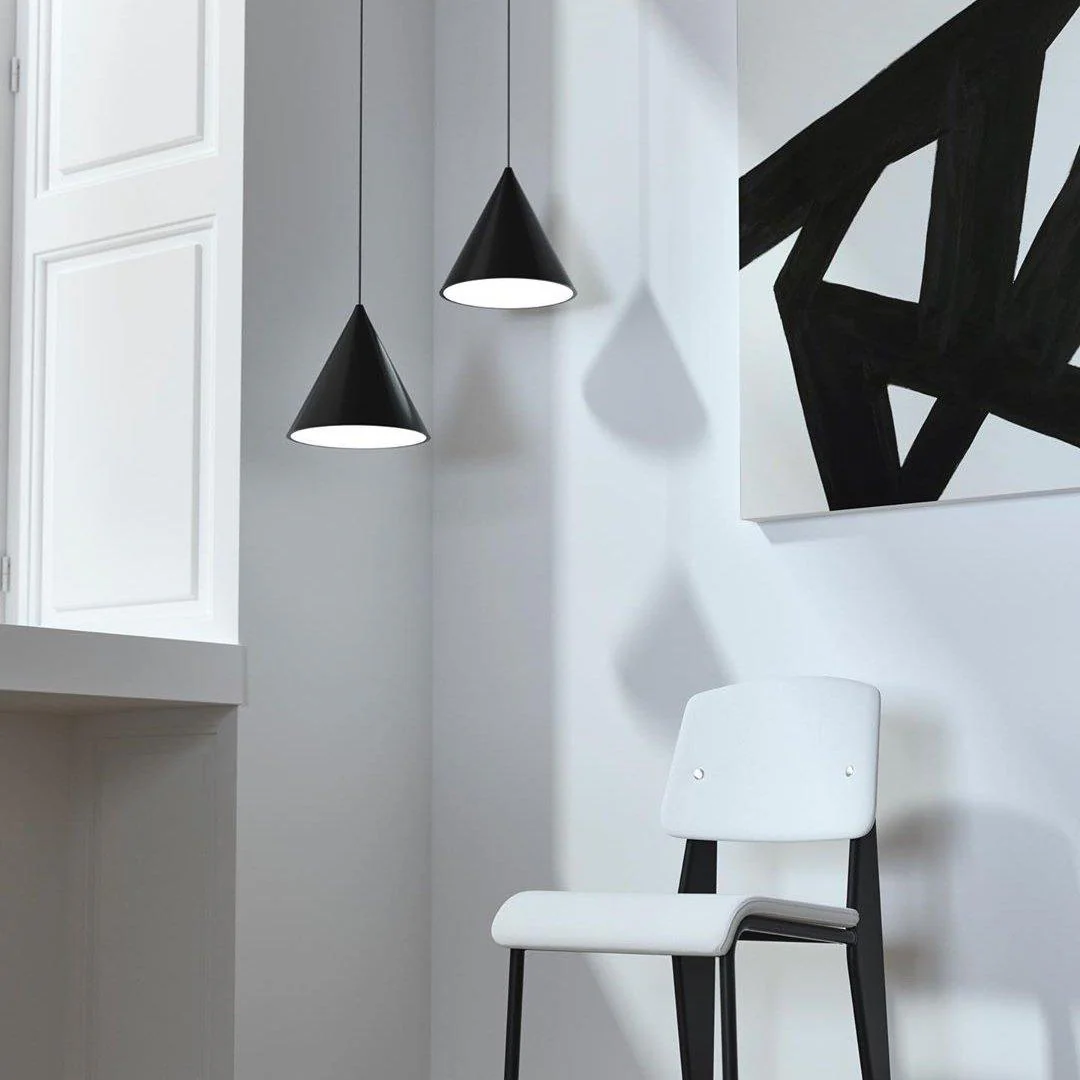 Hailie Modern Minimalism Round Metal Pendant Light Bedroom Hallway