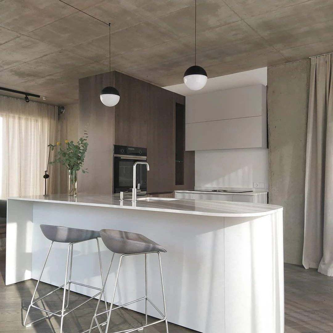 Hailie Modern Minimalism Round Metal Pendant Light Bedroom Hallway