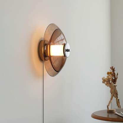 Verona Flying Saucer Plug-In Wall Light