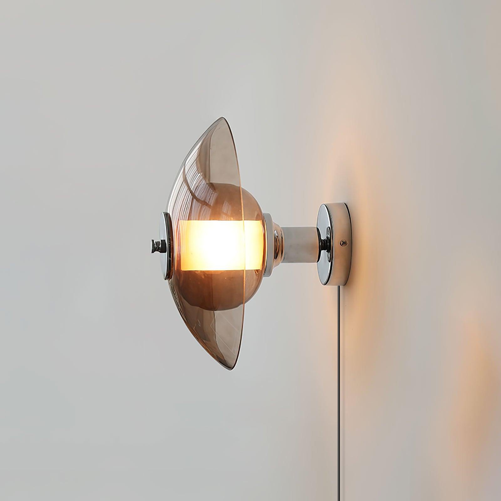Verona Flying Saucer Plug-In Wall Light