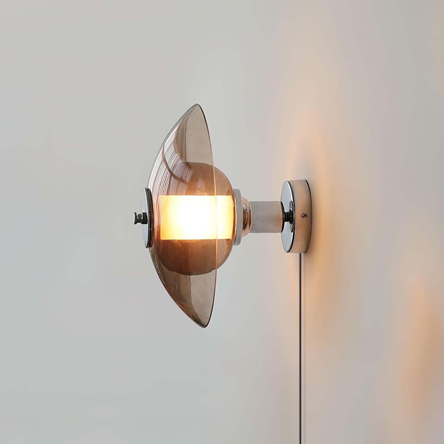Verona Flying Saucer Plug-In Wall Light