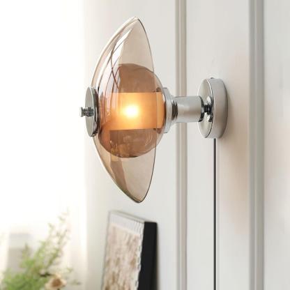 Verona Flying Saucer Plug-In Wall Light