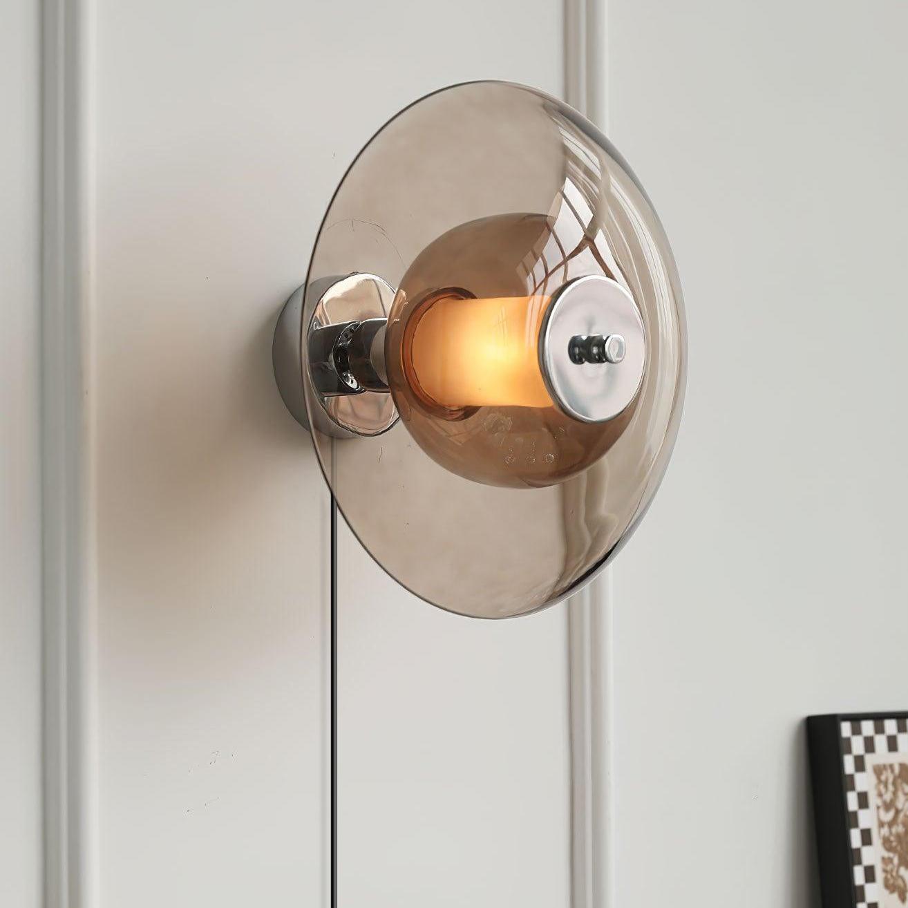 Verona Flying Saucer Plug-In Wall Light