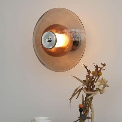 Verona Flying Saucer Plug-In Wall Light