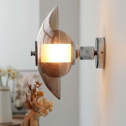 Verona Flying Saucer Plug-In Wall Light