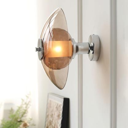 Verona Flying Saucer Plug-In Wall Light