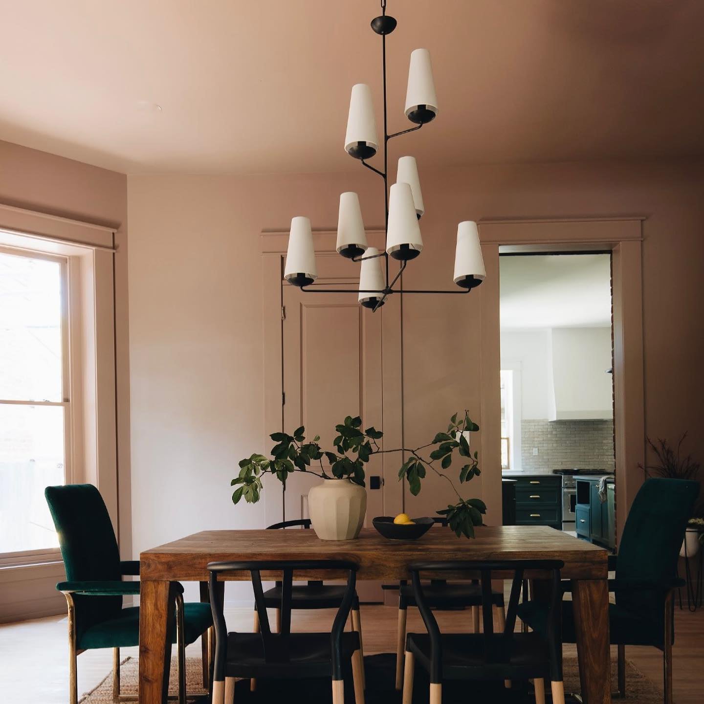 Axis Vertical Shade Chandelier