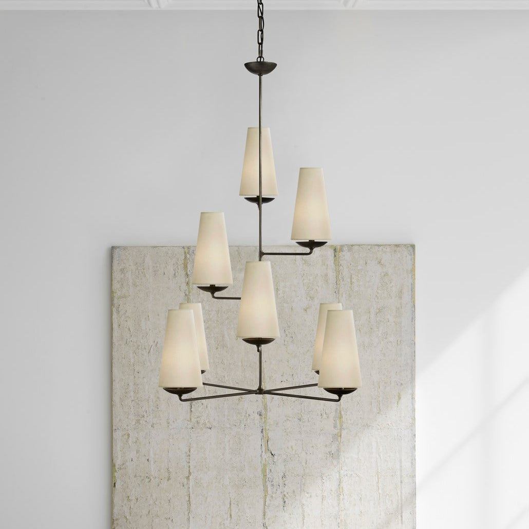 Axis Vertical Shade Chandelier