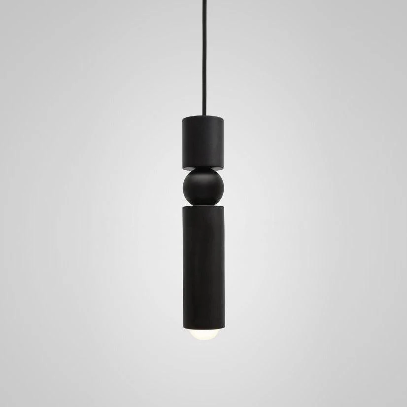 Edge Modern Minimalism Metal Pendant Light Living Dining Room Bedroom