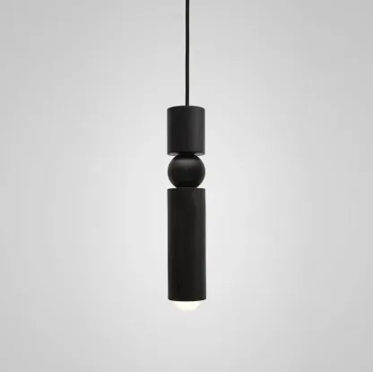 Edge Modern Minimalism Metal Pendant Light Living Dining Room Bedroom