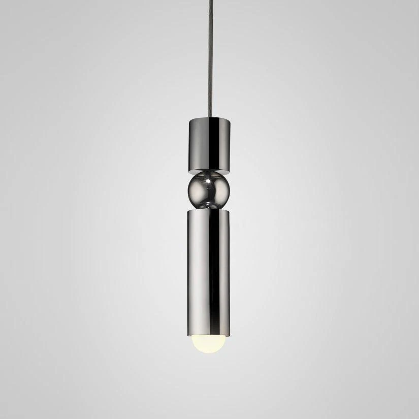 Edge Modern Minimalism Metal Pendant Light Living Dining Room Bedroom